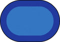 Blue Oval Carpet E6088