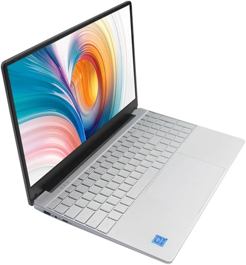 15.6" Laptop, Intel Quad-Core, 8GB RAM, 512GB SSD, Win 11 Pro, Fingerprint, Backlit Keyboard, HDMI, Bluetooth, USB 3.0, HD Webcam I636