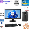 22" LCD Desktop Computer PC 16GB RAM 1TB E13121