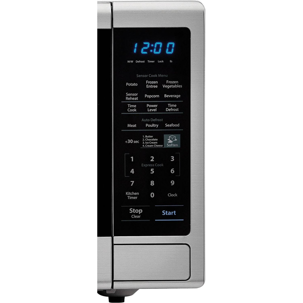 1100W 1.8 Cu. ft. Stainless Steel Countertop Microwave Oven D859