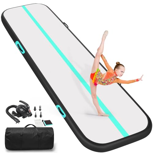 6.6ft Inflatable Tumbling Mat with Electric Pump K44156