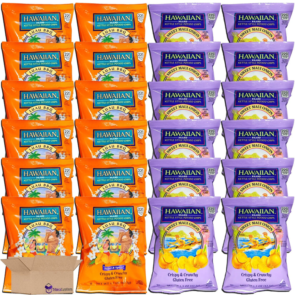 Hawaiian Kettle Style Potato Chips Combo Pack 1.5 Ounce Bag B37614