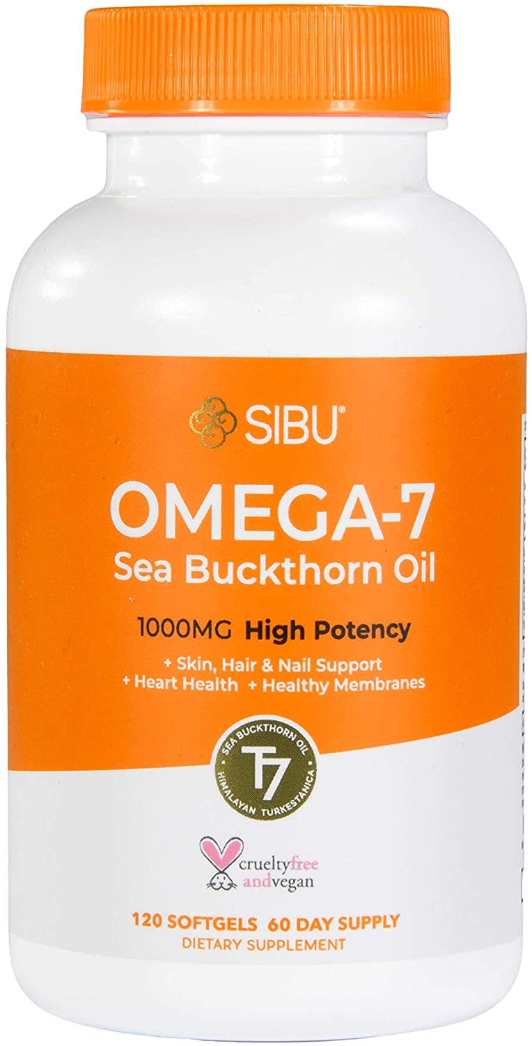 120ct Omega-7 Sea Buckthorn Softgels C173