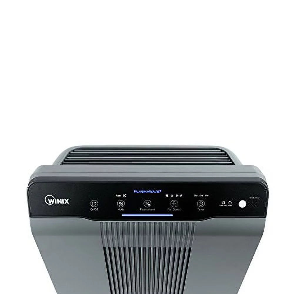 Gray Air Purifier with True HEPA and Carbon Filter Q74918