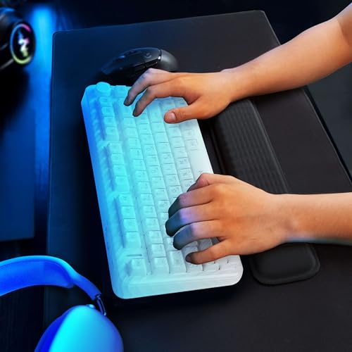 Black Memory Foam TKL Keyboard Wrist Rest P179187