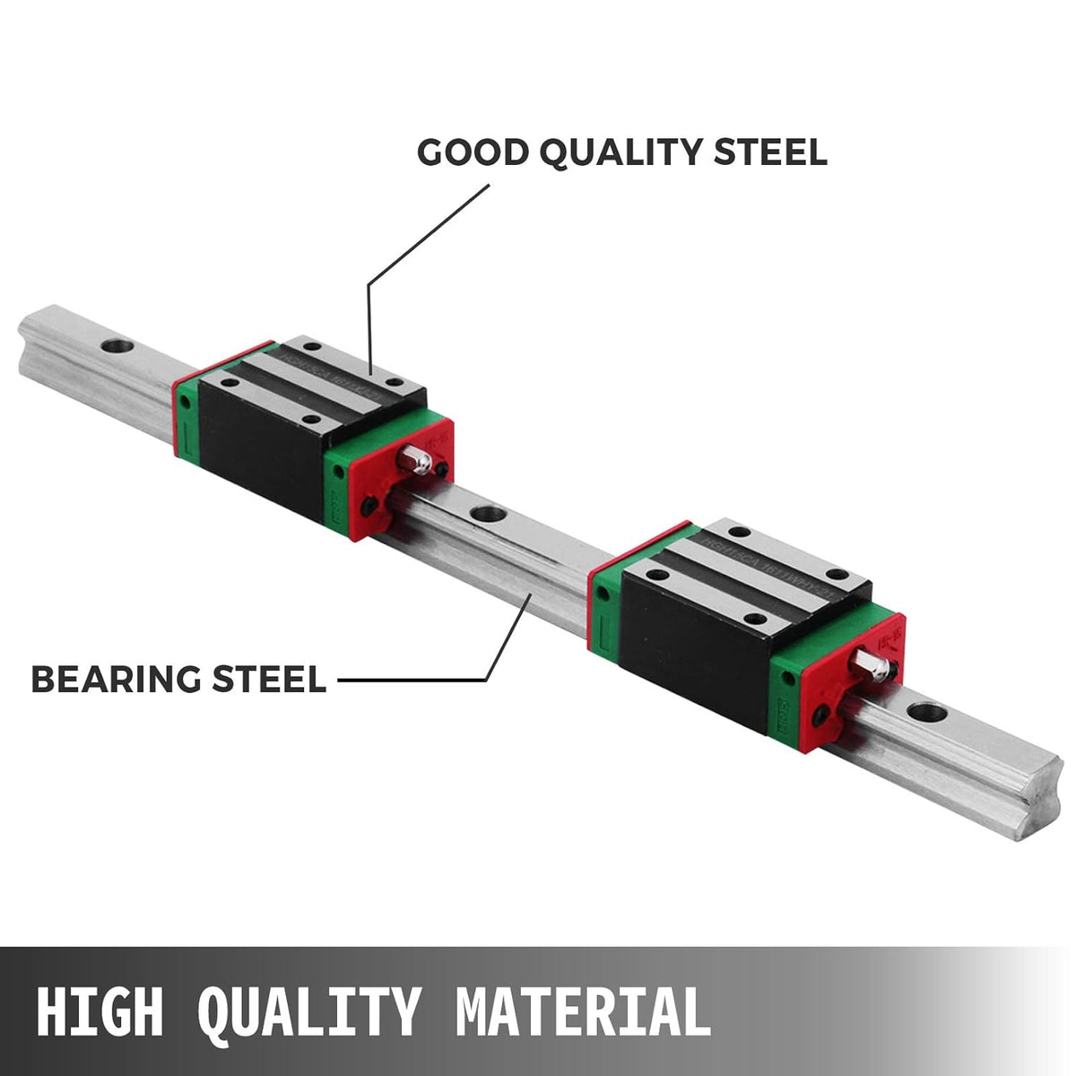 15-300mm Linear Rail with 4X Square Type Carriage Bearing Block G8835