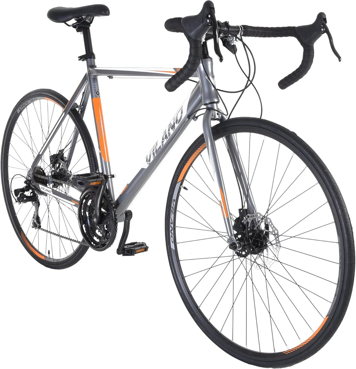 Aluminum Road Bike 21 Speed Disc Brakes 700c X76573