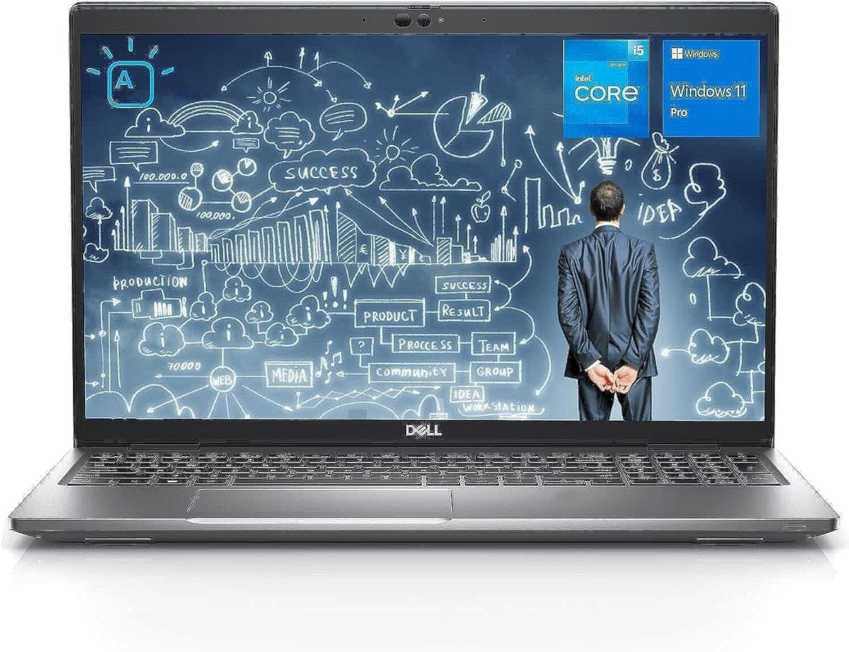 15.6" FHD Screen Laptop with 12th Gen Intel Core i5, 16GB DDR4 RAM, 512GB PCIe SSD, Backlit Keyboard, Windows 11 Pro, Black N269