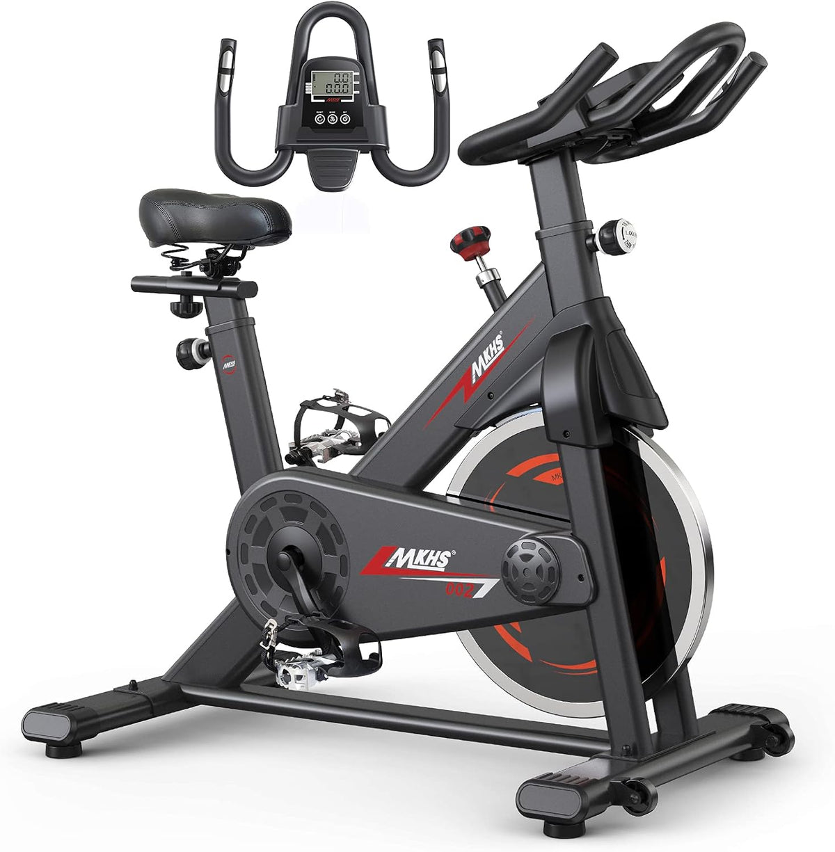 Indoor Cycling Bike with Monitor Screen Magnetic Resistance Z4425