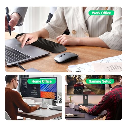 Black Memory Foam TKL Keyboard Wrist Rest P179187