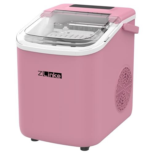 Portable Countertop Ice Maker with Self-Cleaning, Ice Scoop, and Basket N5251
