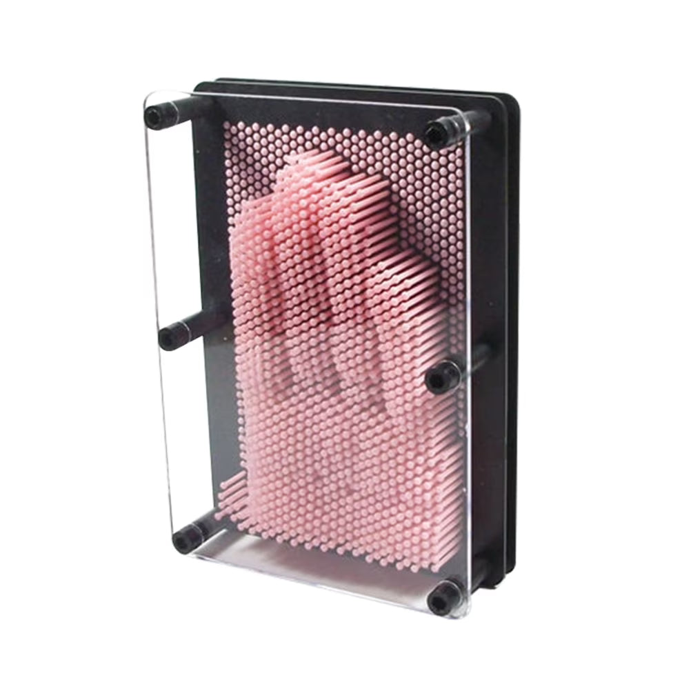 Small Size Pink 3-Dimensional Pin Art Board Toy T109