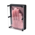 Small Size Pink 3-Dimensional Pin Art Board Toy T109