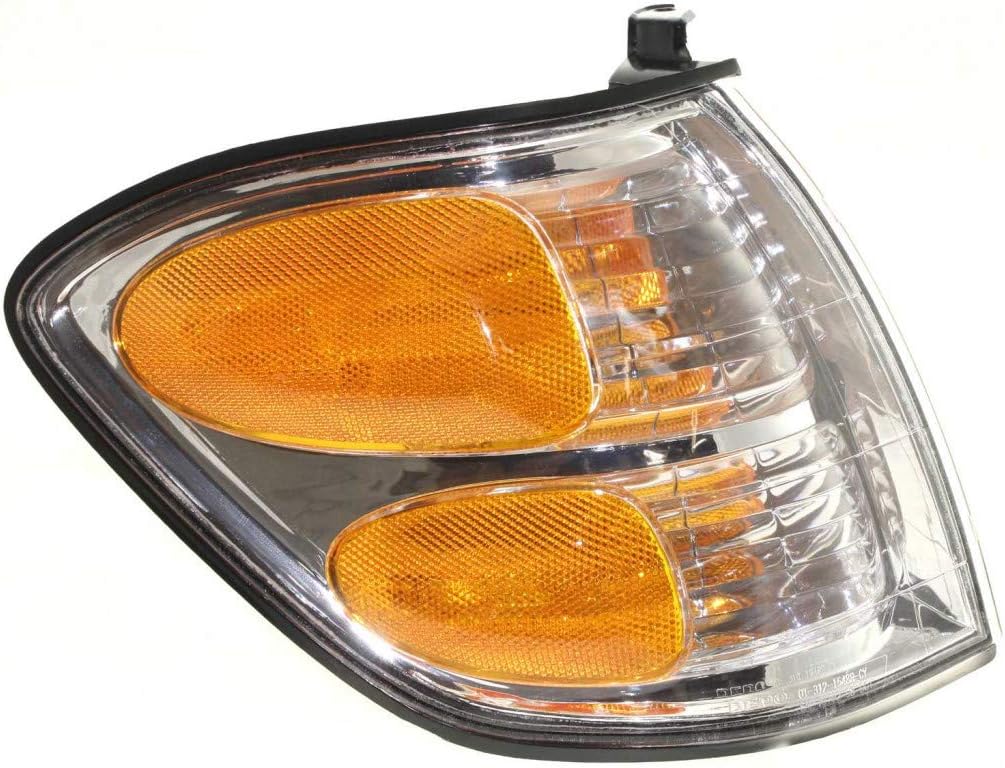 Passenger Side Signal Light Assembly for Toyota Sequoia 2001 2002 2003 2004 Pack of 2 I274