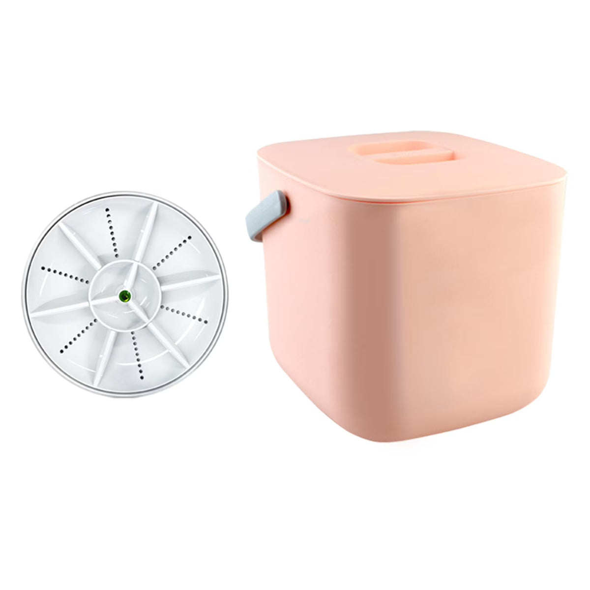 White Mini USB Dishwasher with Bucket S126635