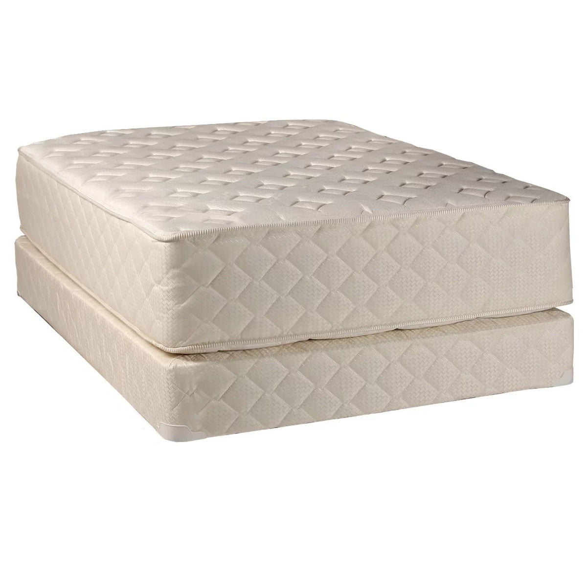 Full Innerspring Mattress Set with Metal Bed Frame L24995