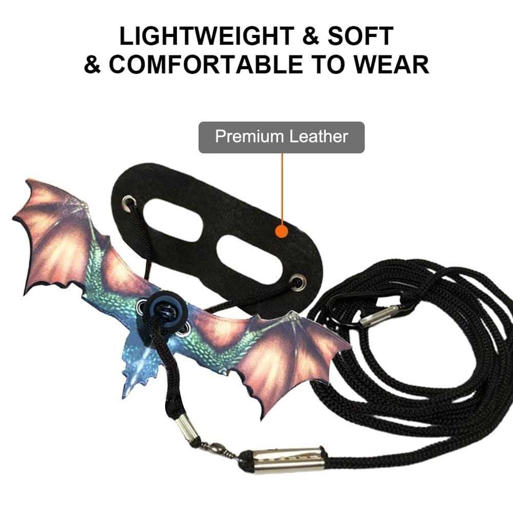 Adjustable Portable Reptile Leash with Wings L442