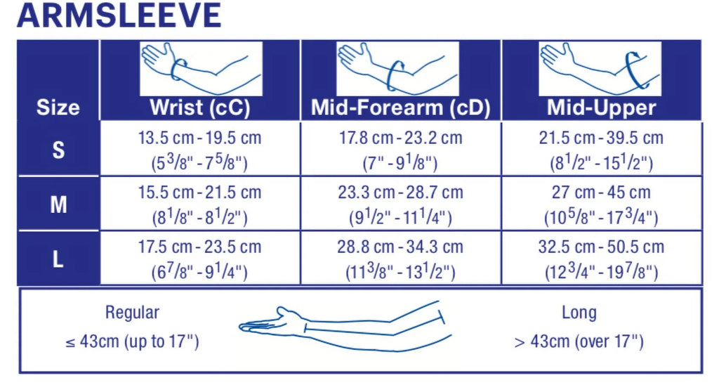 Beige Small 15-20 mmHg Armsleeve A286