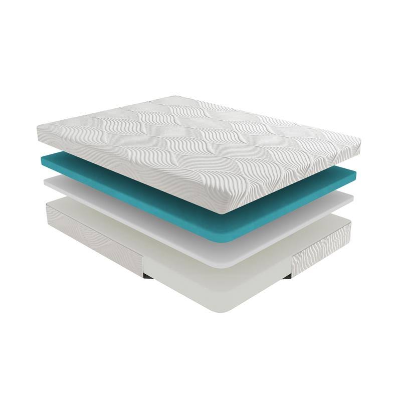 Twin Gel-Infused Memory Foam Mattress A7653