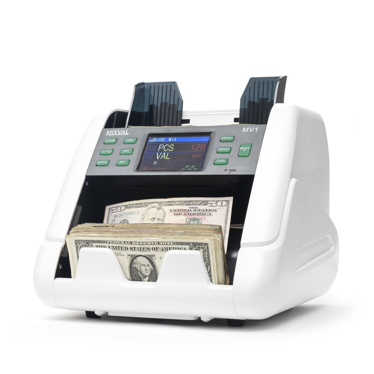 Single Pocket Mixed Money Counter R989