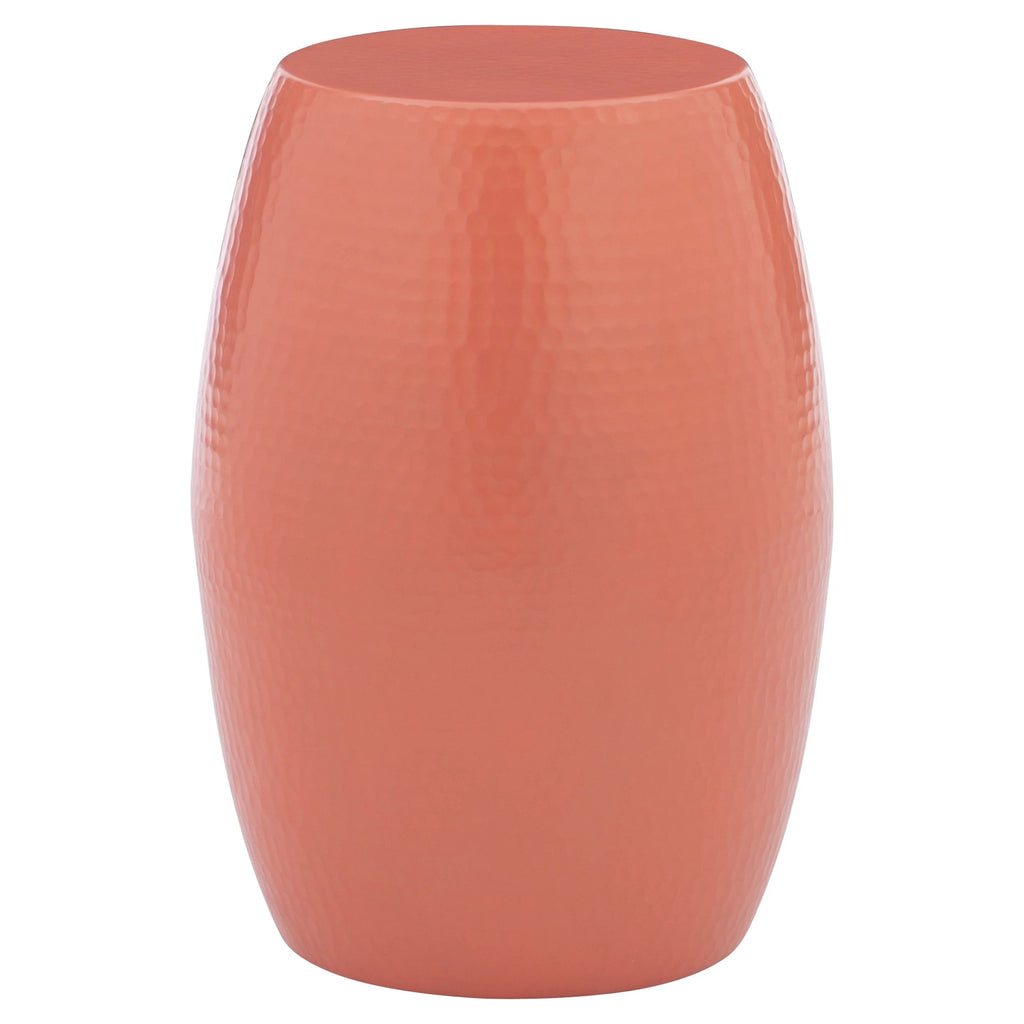 Coral Textured Metal Side Table R871