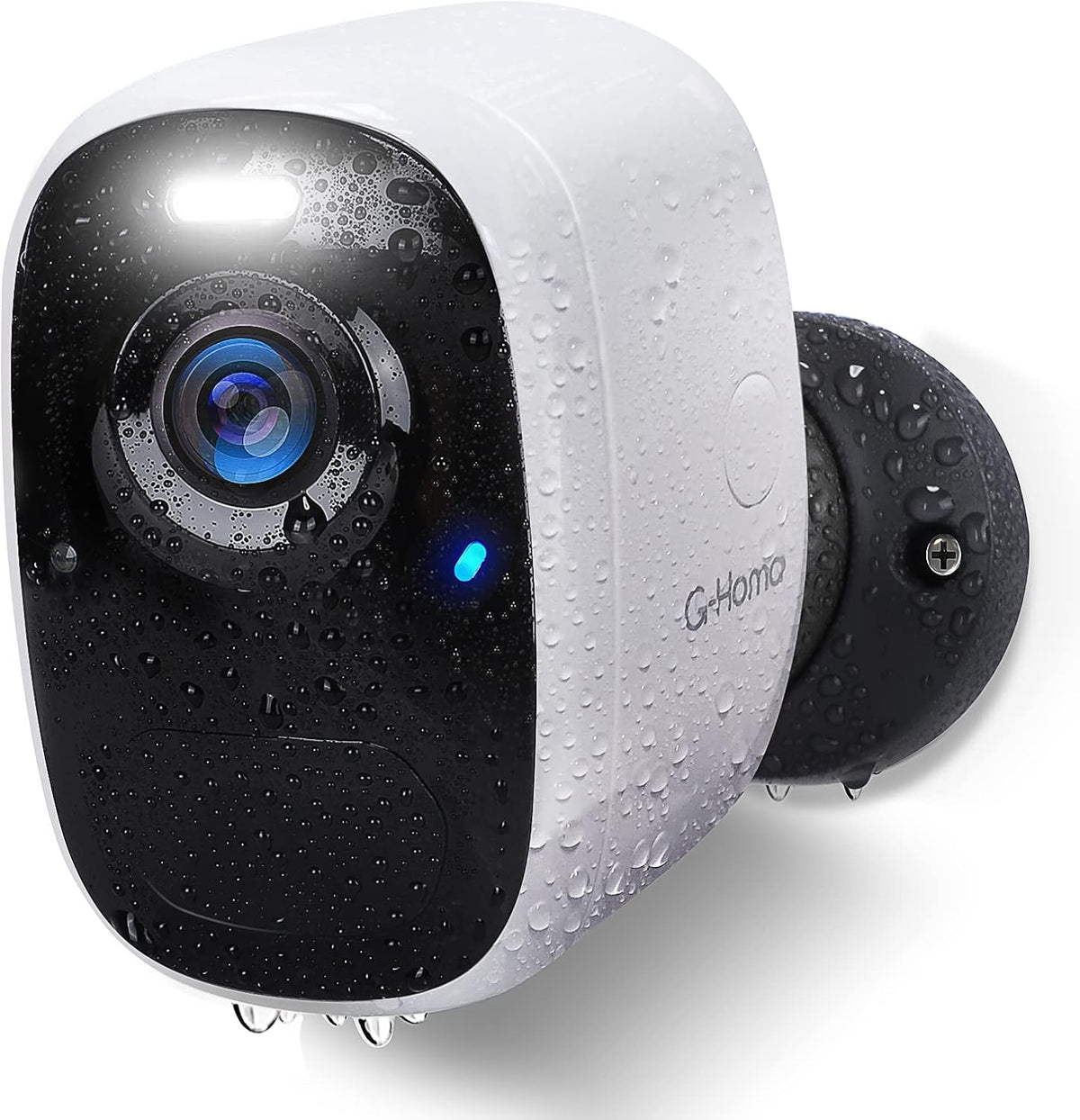 Wireless 1080P Battery Powered Security Camera with Spotlight Color Night Vision O73370