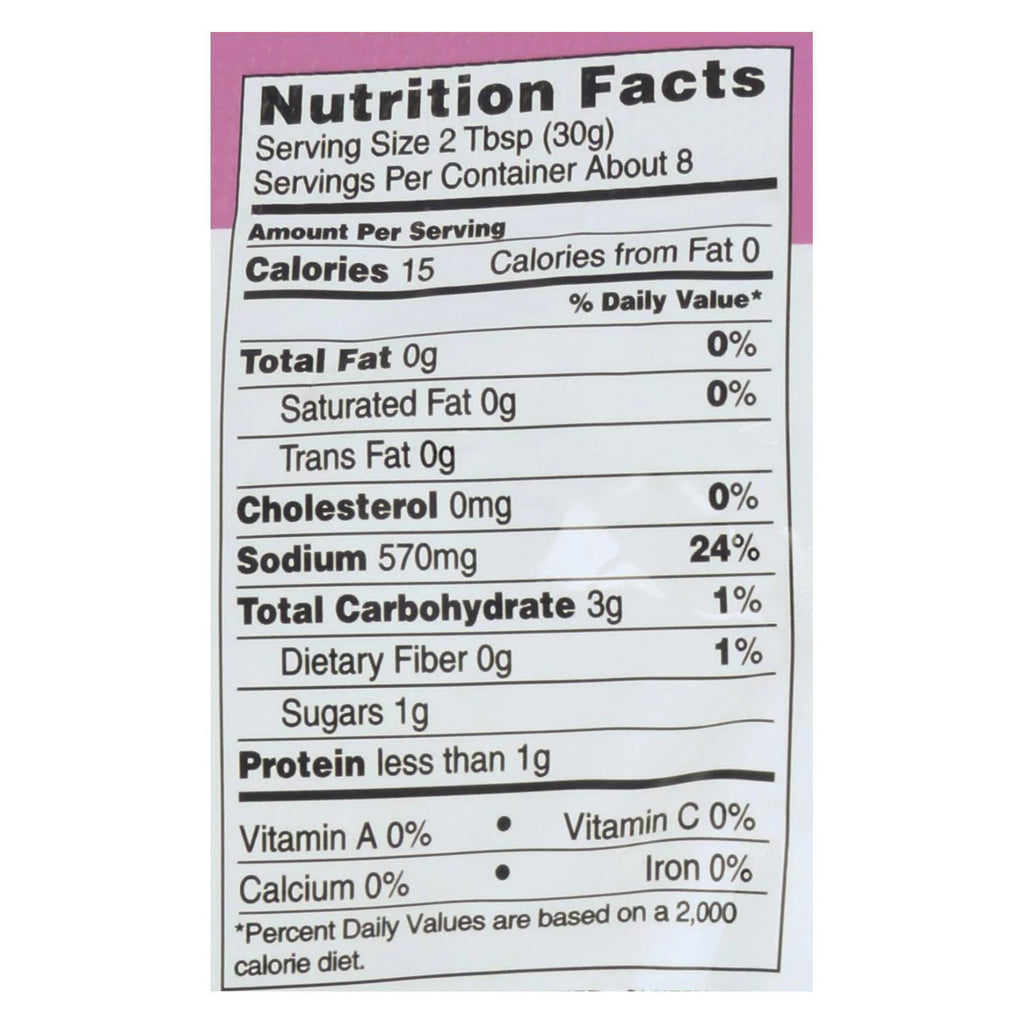 Classic Fajita Skillet Sauce Case of 6 8 oz T114