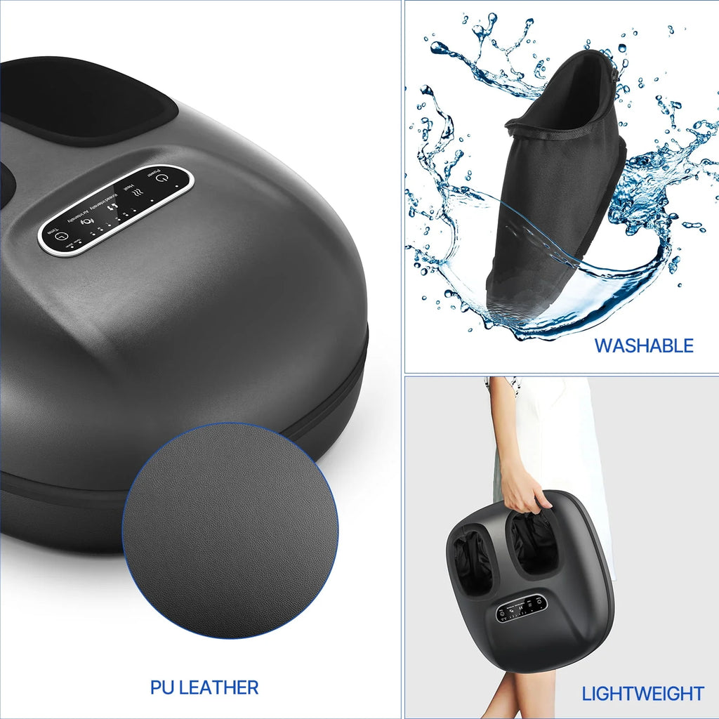 Black Shiatsu Foot Massager with Heat Z59494