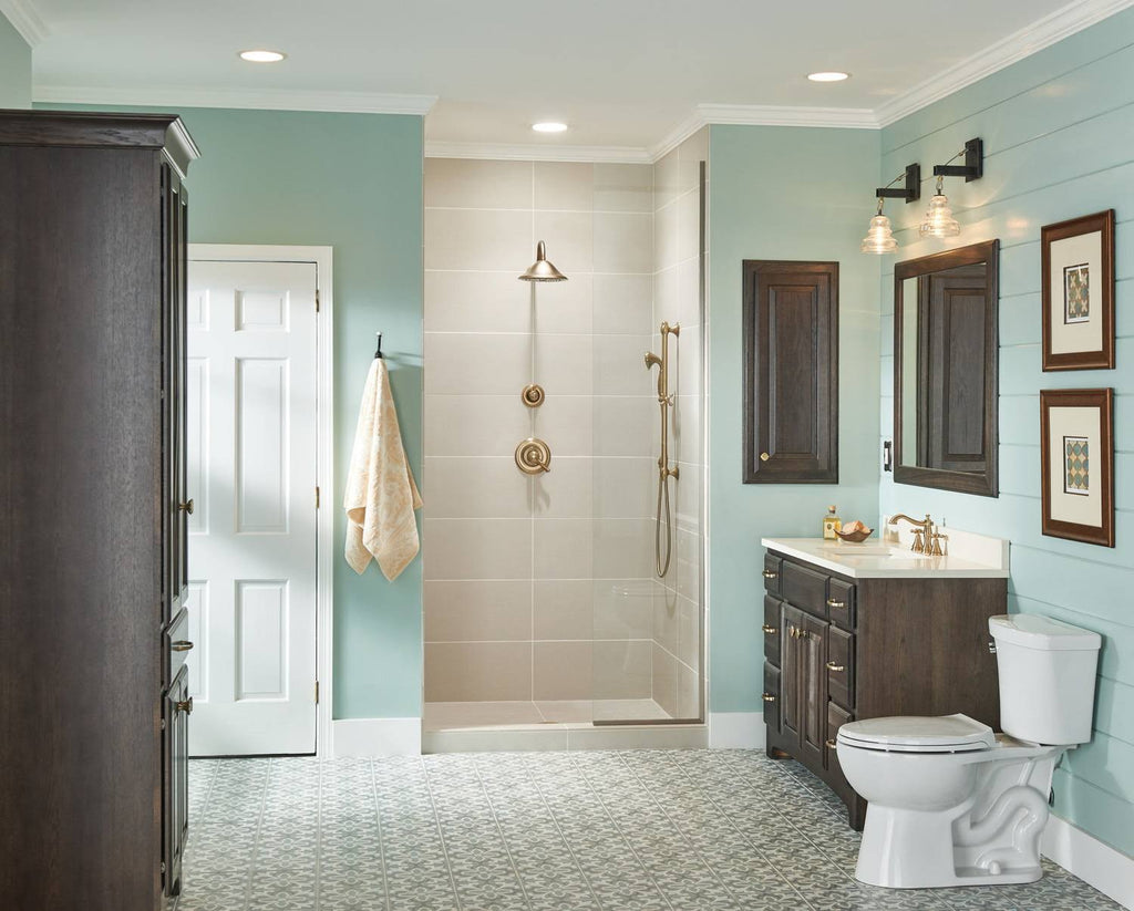 Champagne Bronze Shower Trim X7828