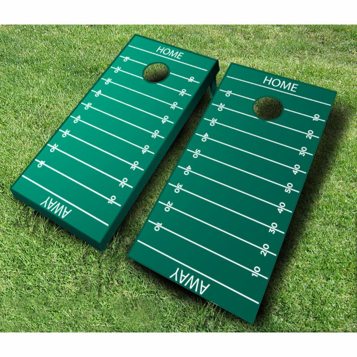 White Green Cornhole Set C76098