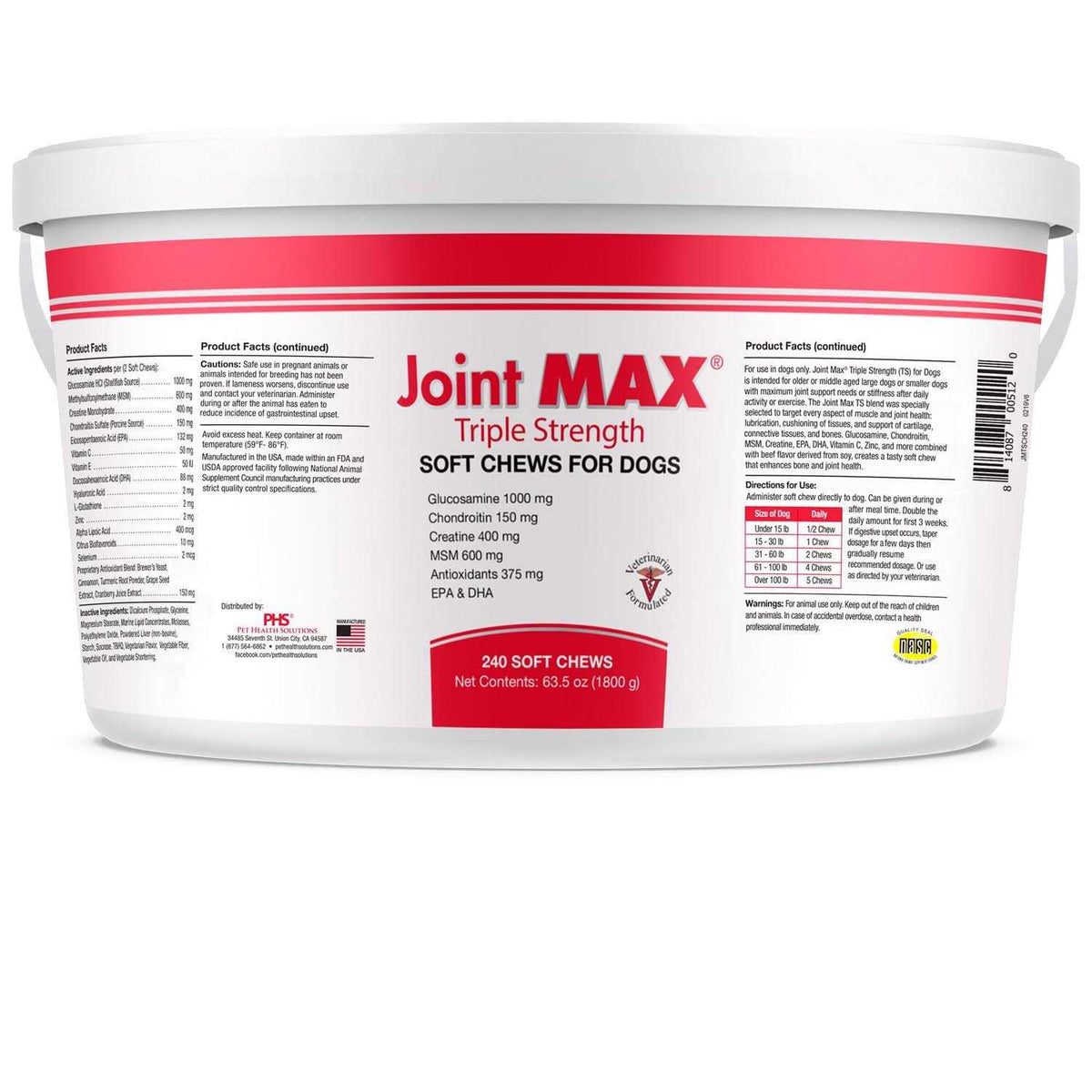 Joint MAX Triple Strength Soft Chews Z6937
