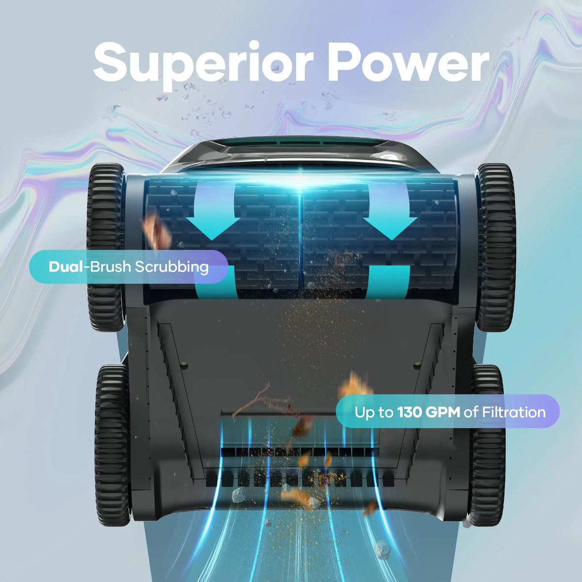 Cordless Automatic Pool Cleaner Q3738