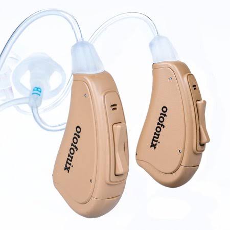 Beige Digital Hearing Amplifier Q9683