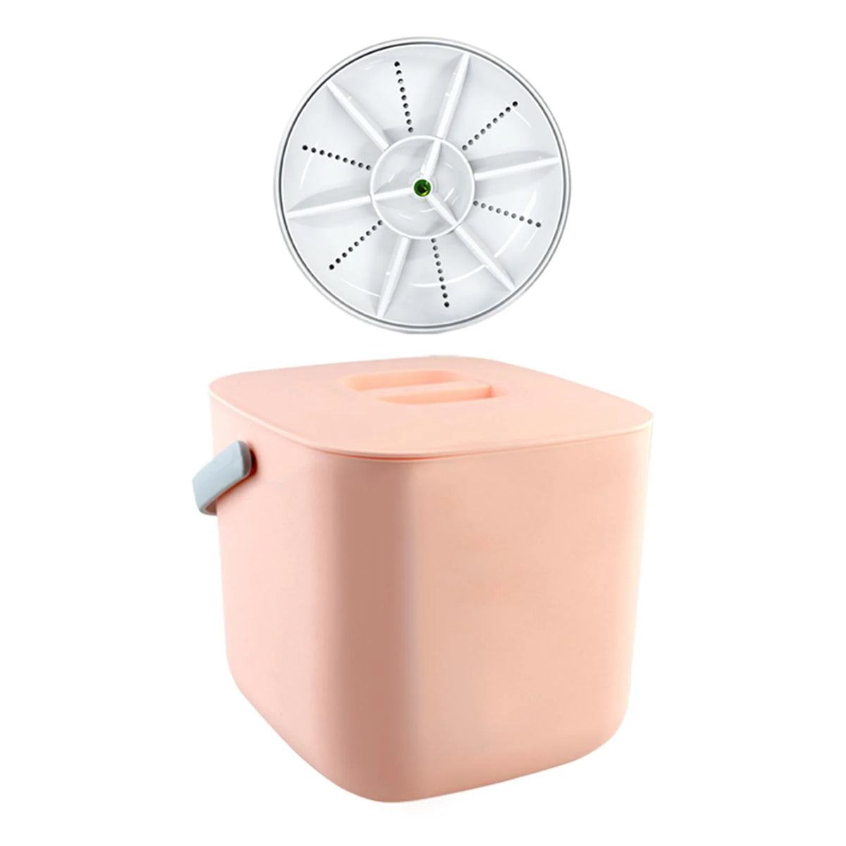 White Mini USB Dishwasher with Bucket S126635
