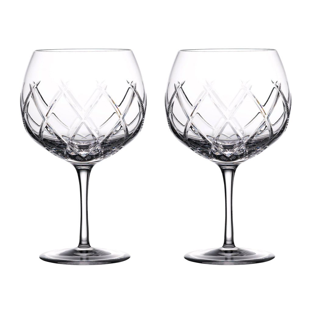 Clear 22 oz Gin Balloon Glass Pair Y8867