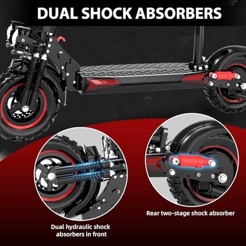 Folding Electric Scooter with 11" Off-Road Tires T774360