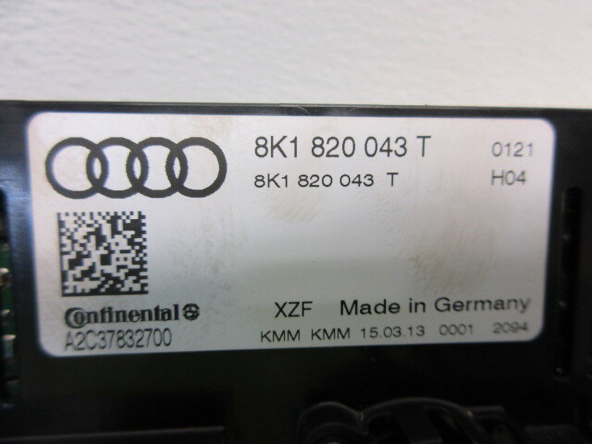 Heat A/C Temperature Control Unit T777