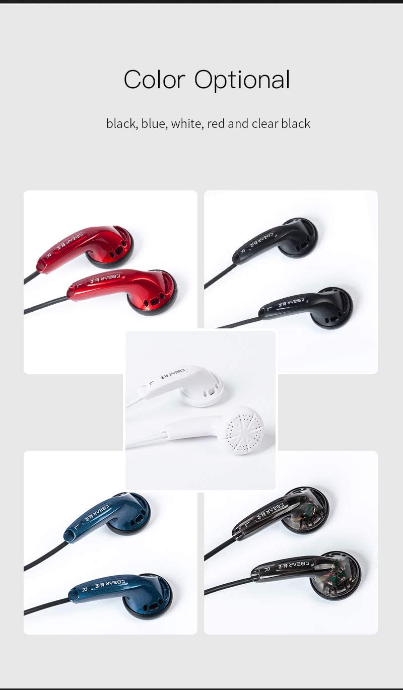 Wired in-Ear Headphones, 5pack Ear Buds, Noise Isolating in-Ear Monitors V366527