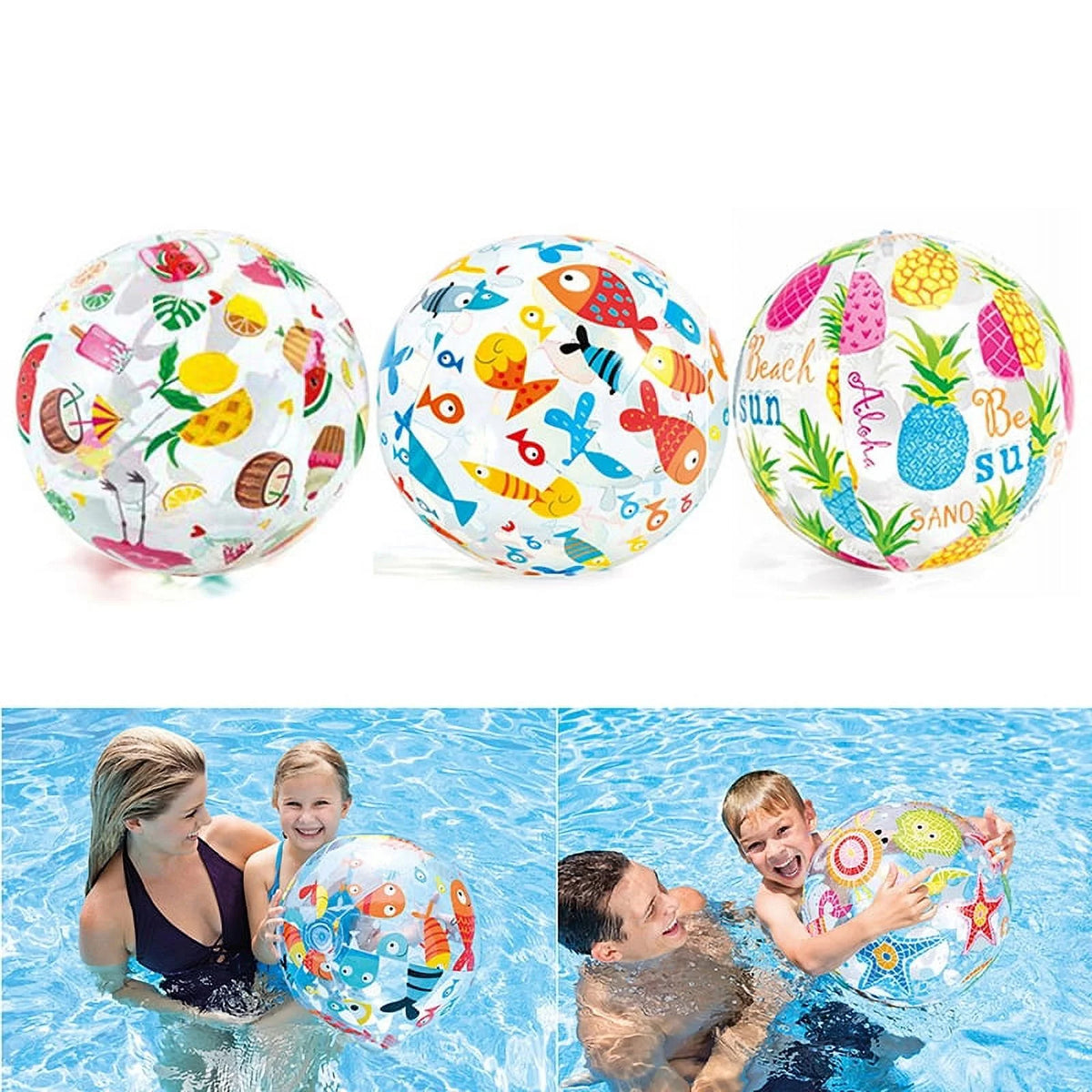 Colorful Inflatable Water Game Balloons For Kids O963