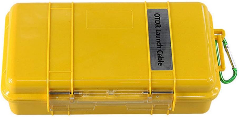 Fiber Optic OTDR Launch Cable Box Singlemode 9/125 SC/APC-LC/UPC Connector (1000M) W186648