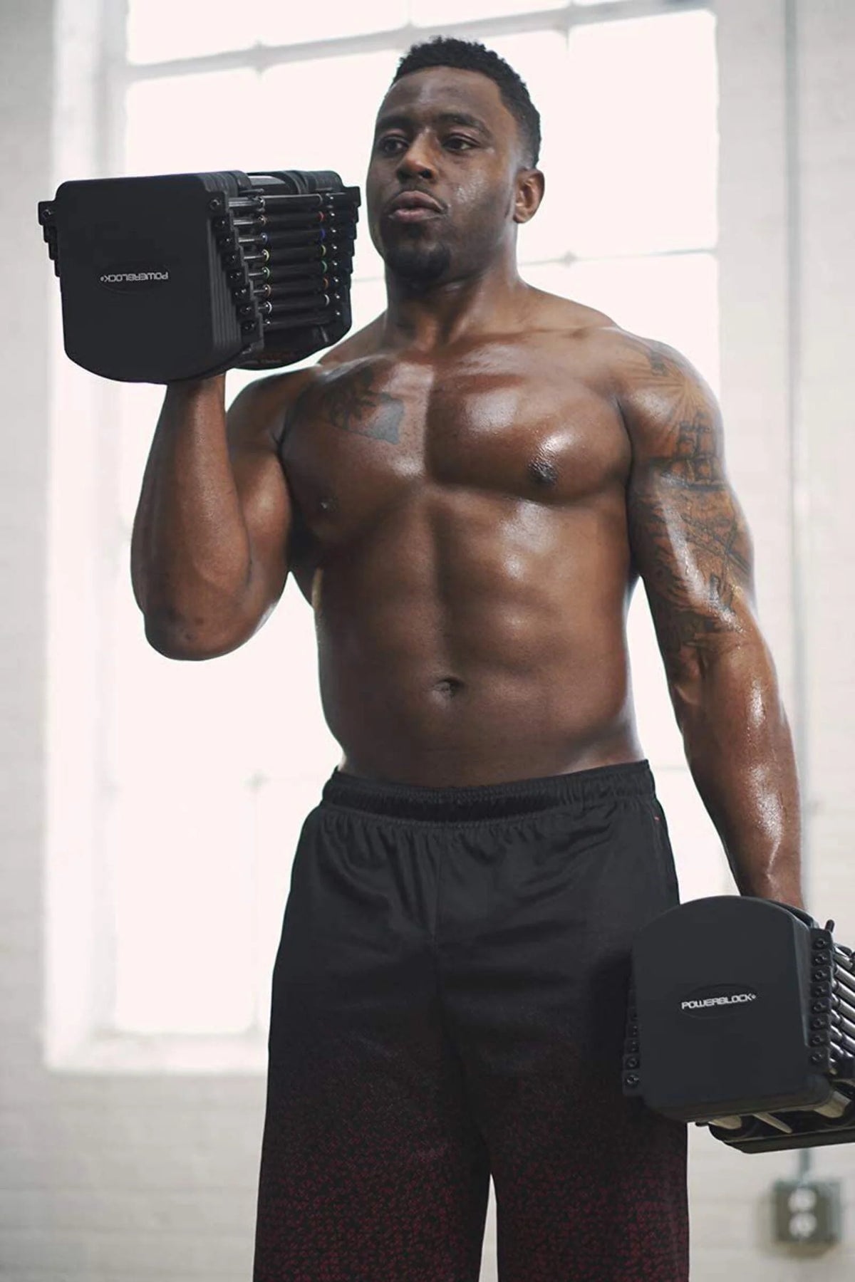 Adjustable Dumbbells 5-50 lb D382449