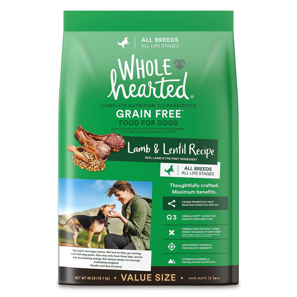 Grain Free Lamb and Lentil Dry Dog Food Z981