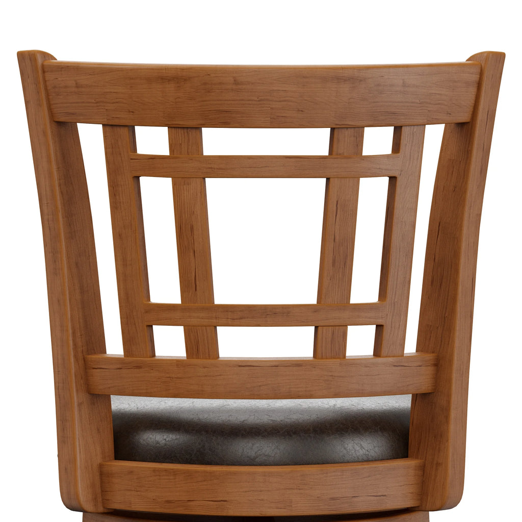Brown Swivel Bar Stool M86877