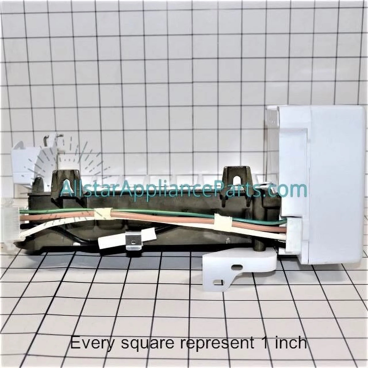Ice Maker Assembly with Arm & Wire Harness B1998