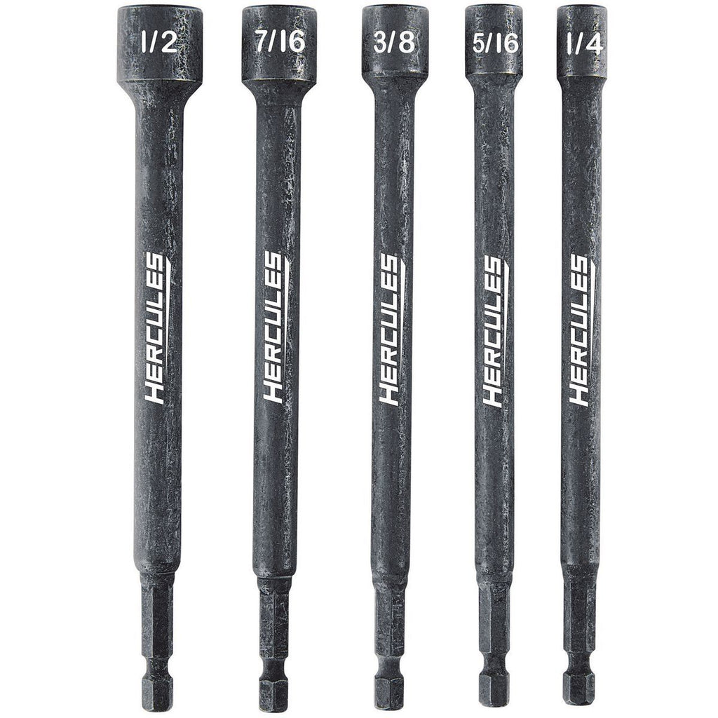 6 in. Magnetic SAE Nut Setters, 5-Piece X254633