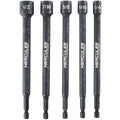 6 in. Magnetic SAE Nut Setters, 5-Piece X254633