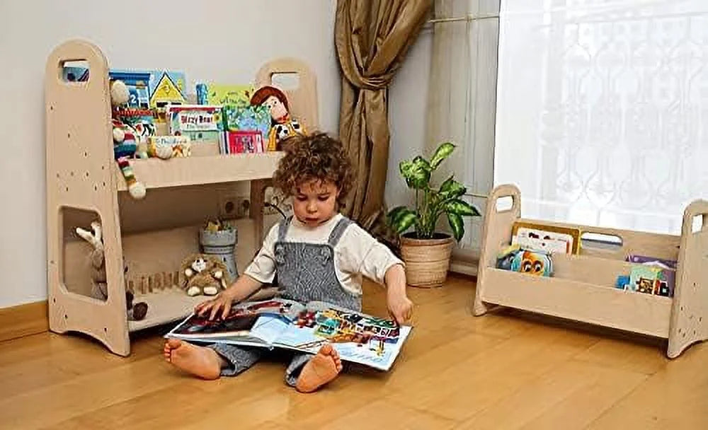 Wooden Bookshelf with Shelves T751061