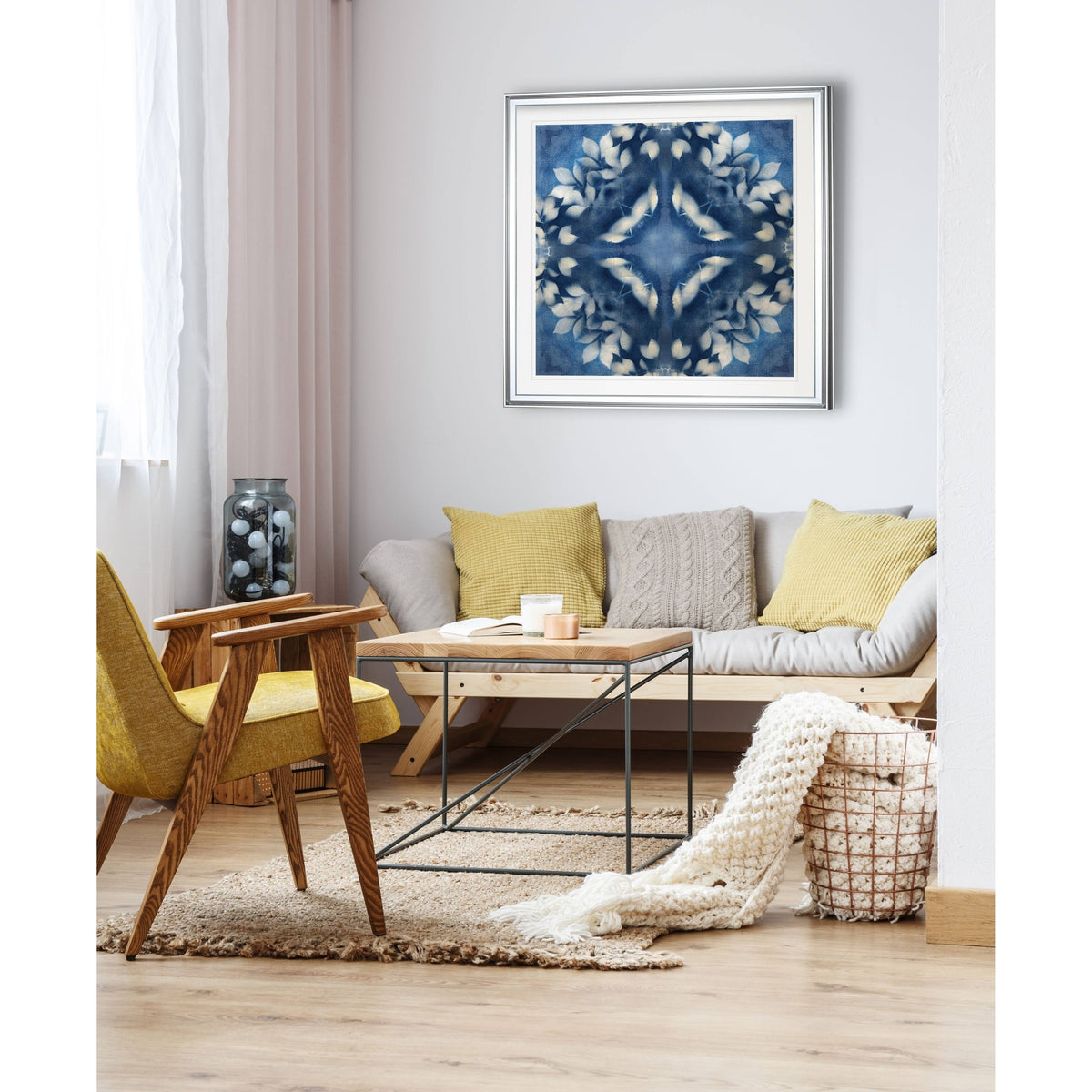 Framed Giclee Print 38 x 38 G2527