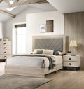 California King Size Bed 3pc Wooden Furniture Set V403