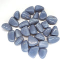 Natural Crystal Rough Blue Tumbled Stone Healing Crystal Quartz Mineral Specimen V408
